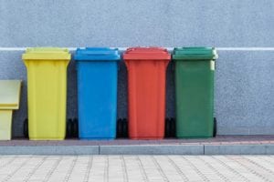 garbage container
